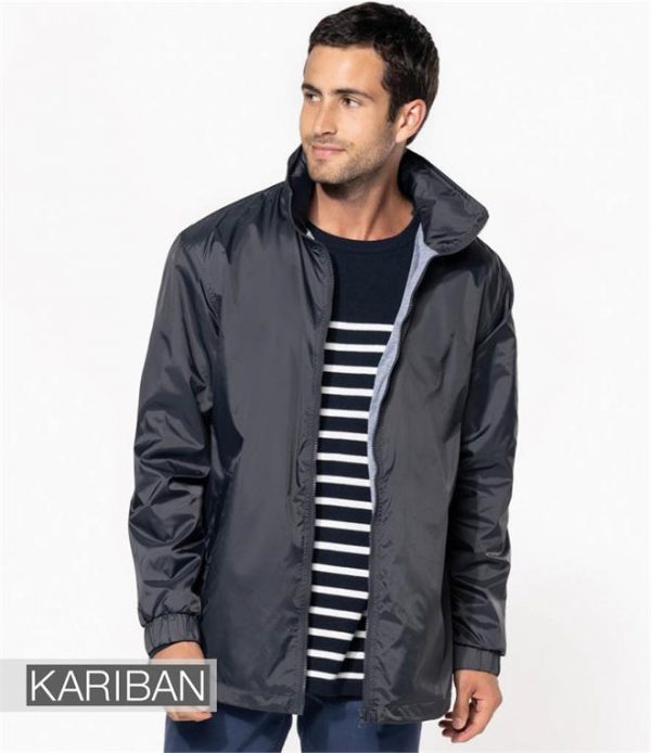 Kariban Lined Windbreaker Jacket